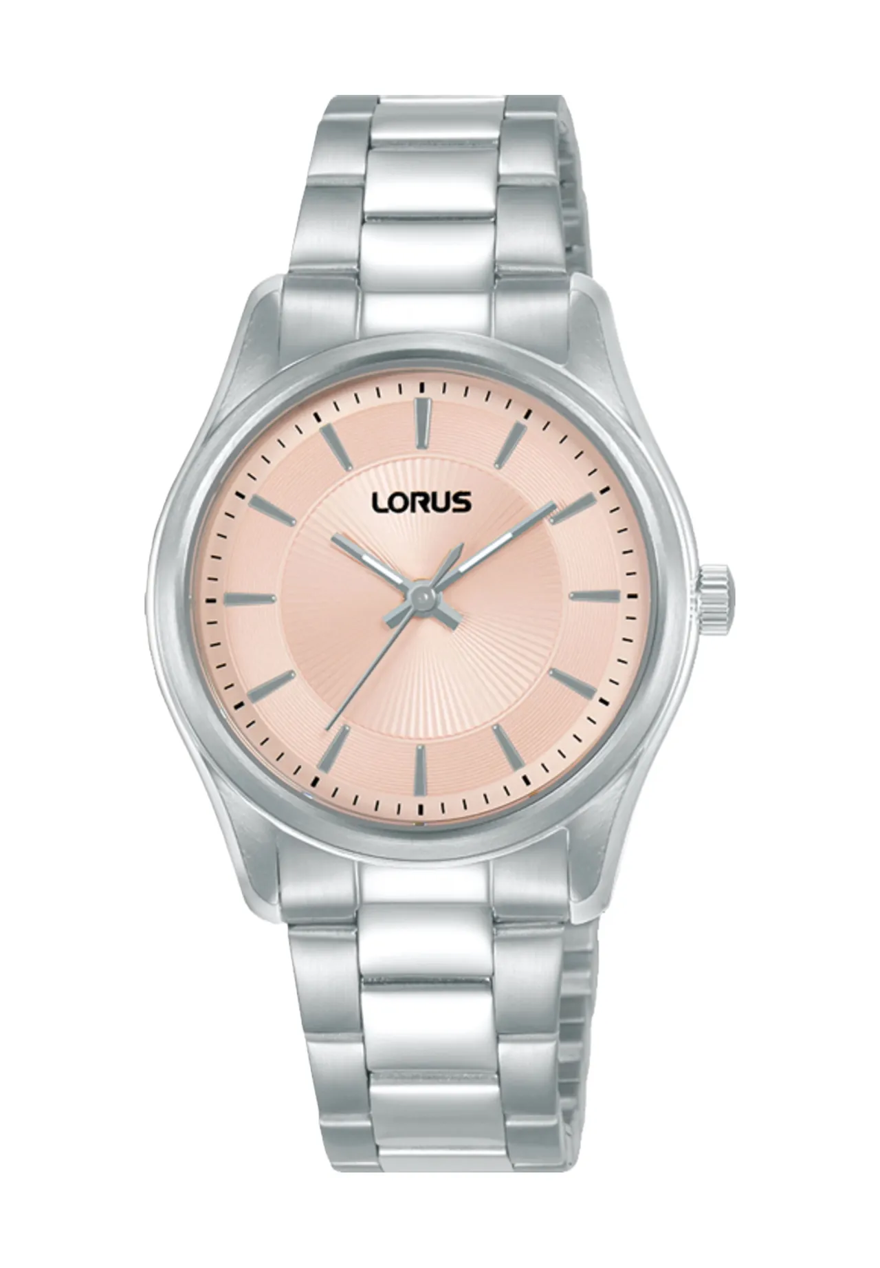 Elegante Edelstahl-Armbanduhr