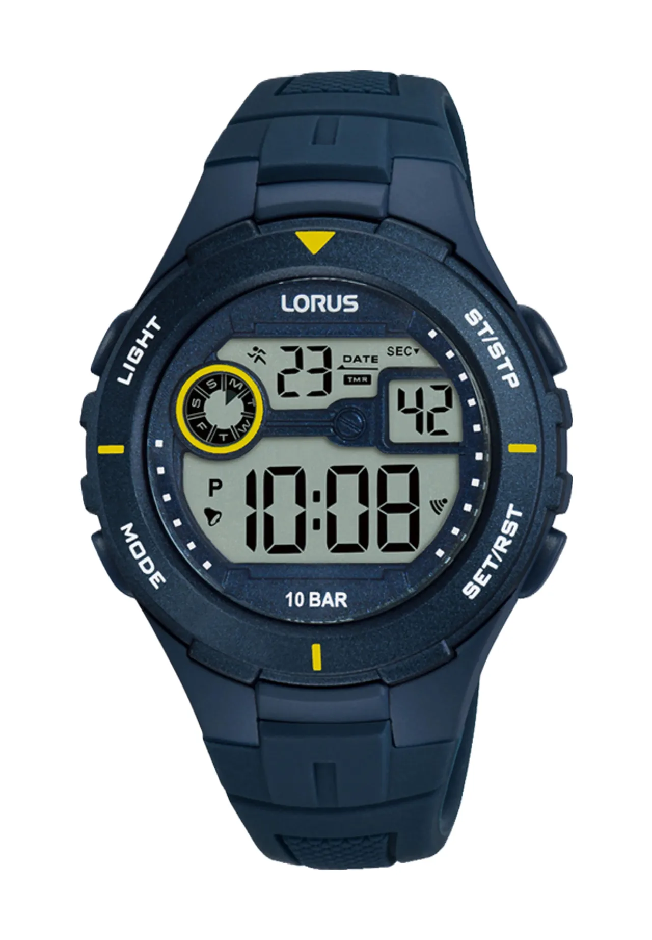 Digitale Sportarmbanduhr mit Silikonarmband