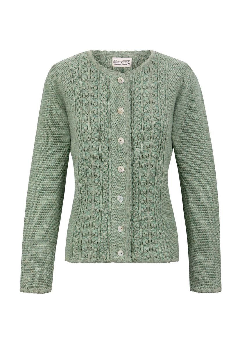 Klassische taillierte Strickjacke