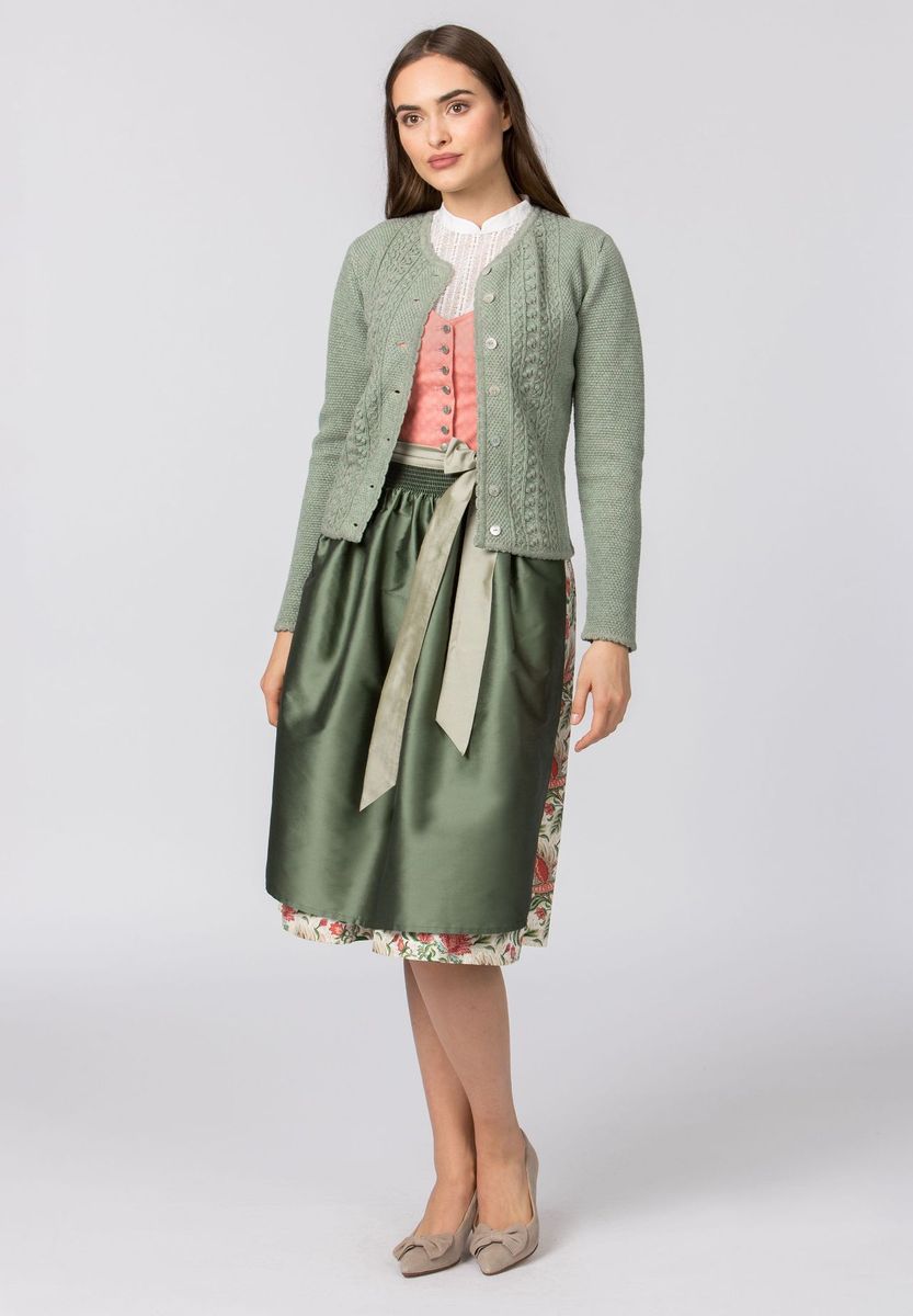 Klassische taillierte Strickjacke