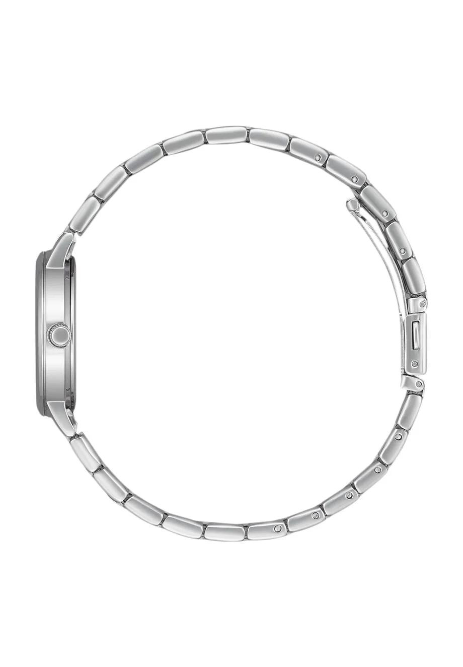 Minimalistische Armbanduhr mit Sonnenschliff-Zifferblatt