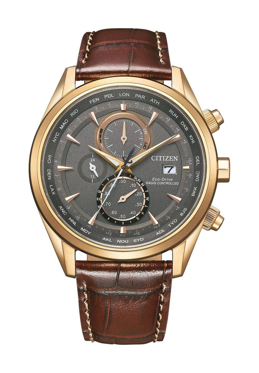 Eco-Drive Weltzeit-Funkuhr