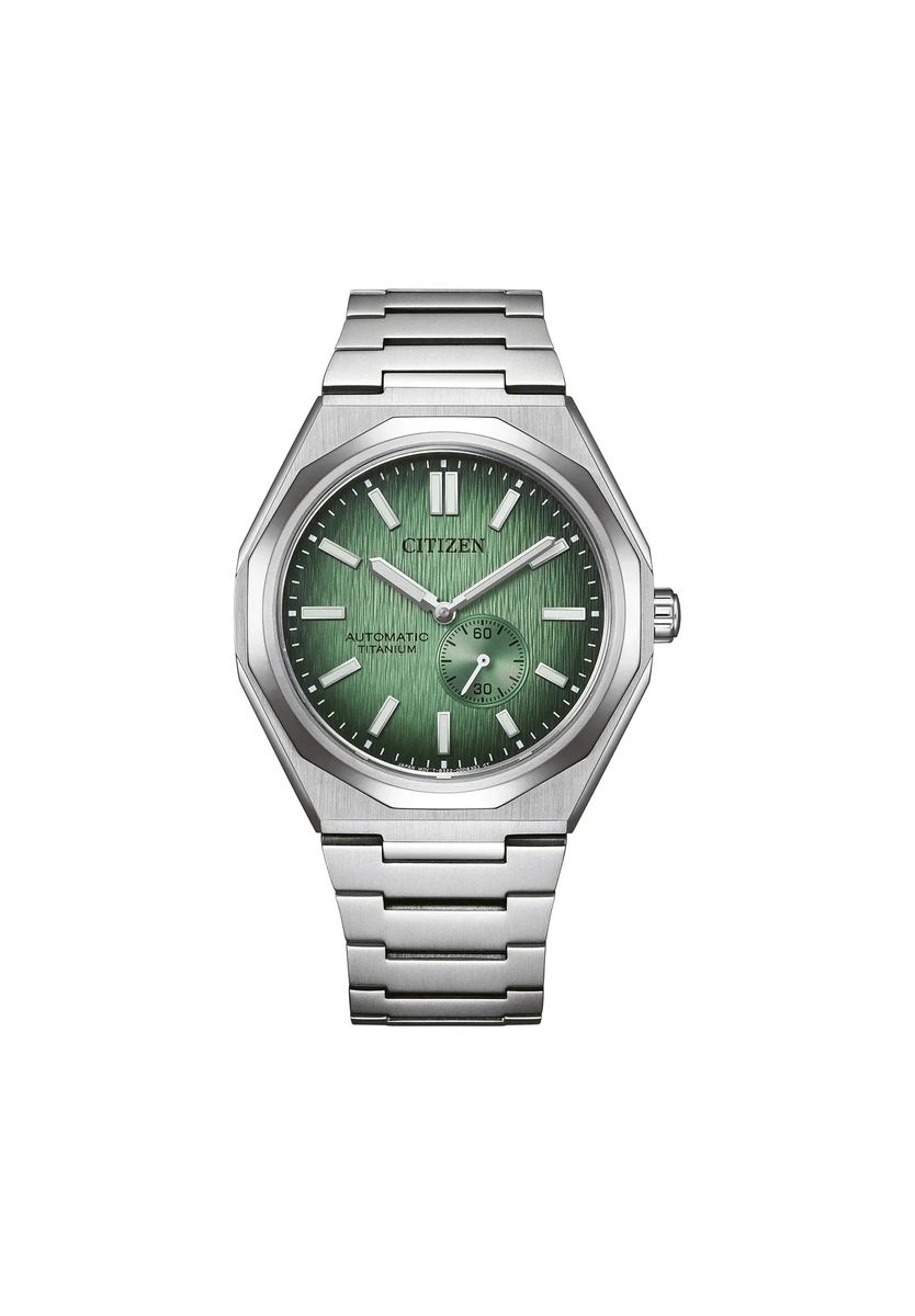 Automatik-Titanuhr mit integriertem Armband