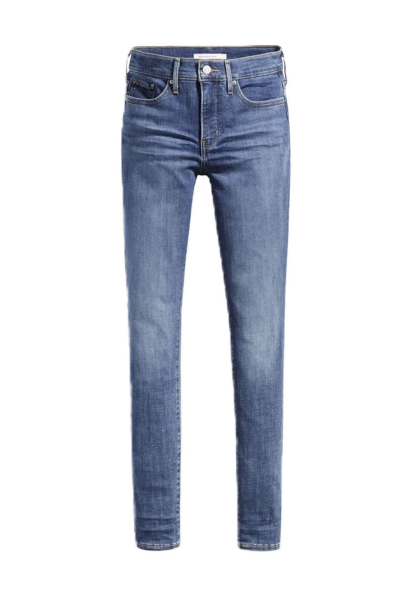 Figurformende Skinny-Jeans aus Denim