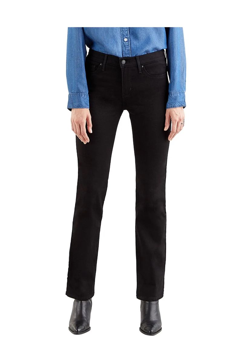 Formgebende Jeans mit geradem Bein