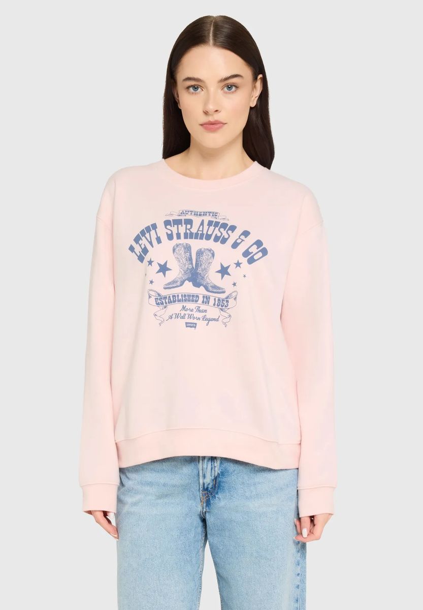 Sweatshirt mit Vintage Western-Grafik