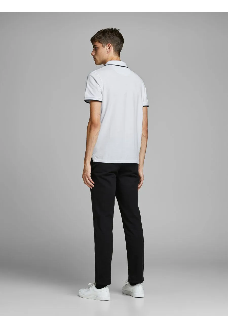 Polo-Shirt mit Kontraststreifen