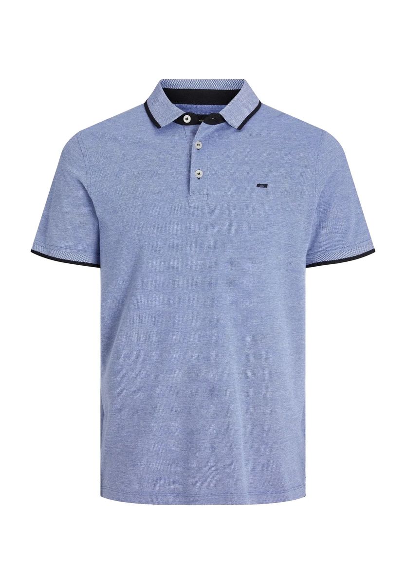 Kurzarm-Poloshirt mit Kontrast-Details