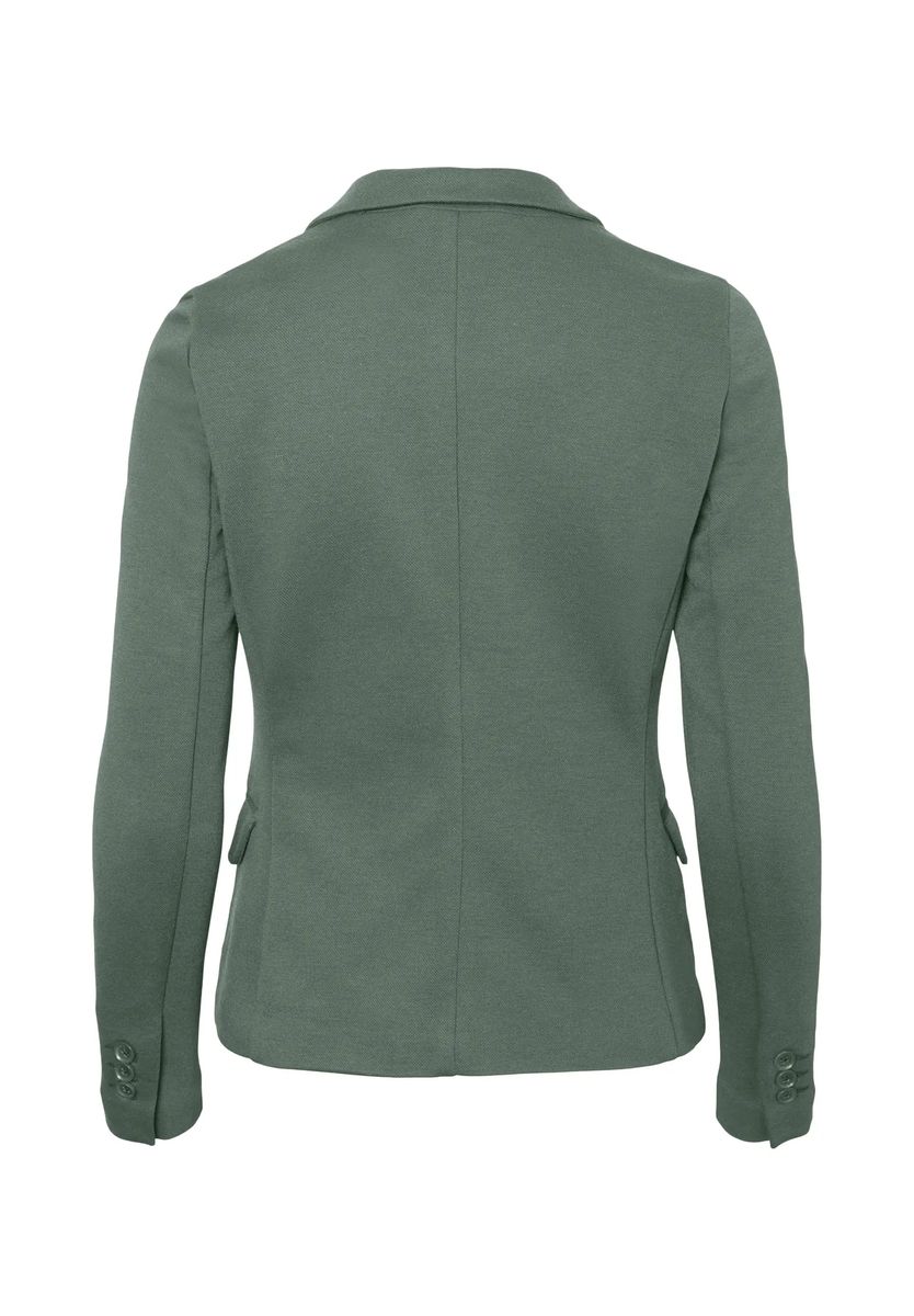 Einreihiger Jersey-Blazer mit Pattentaschen