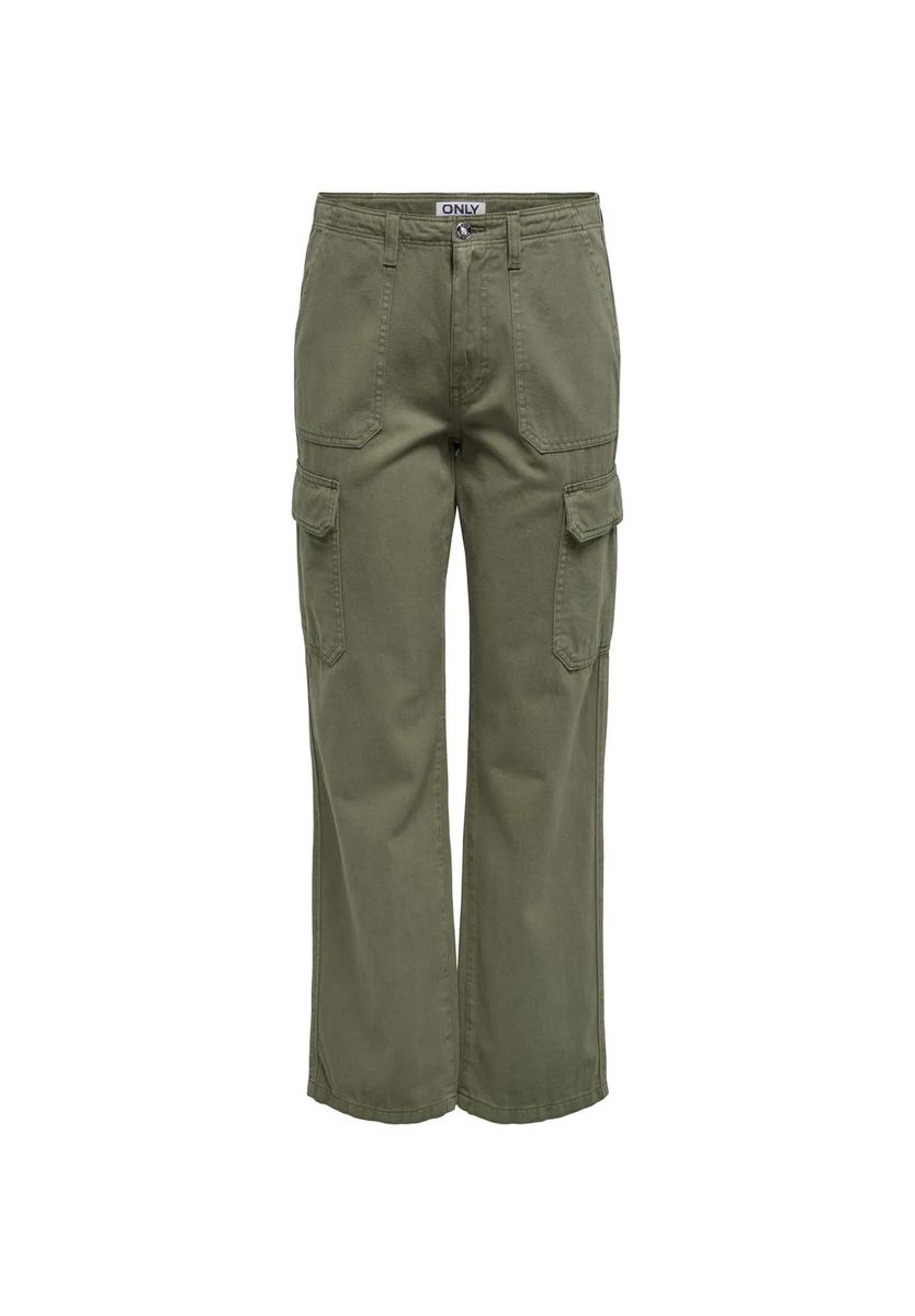 High-Waist Utility-Cargohose