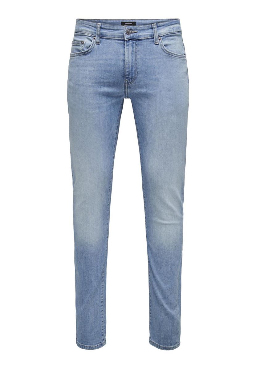 Schmal geschnittene Five-Pocket-Jeans