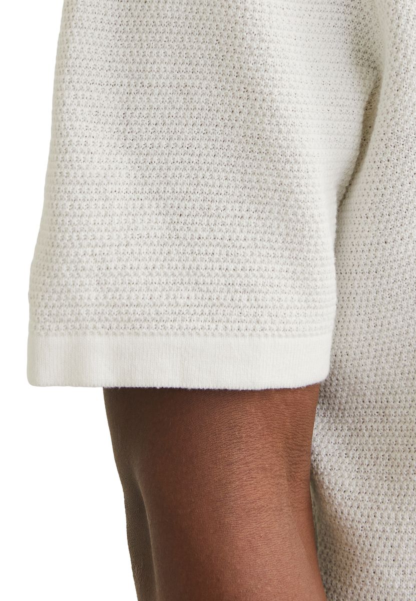 Poloshirt aus weichem Baumwollstrick
