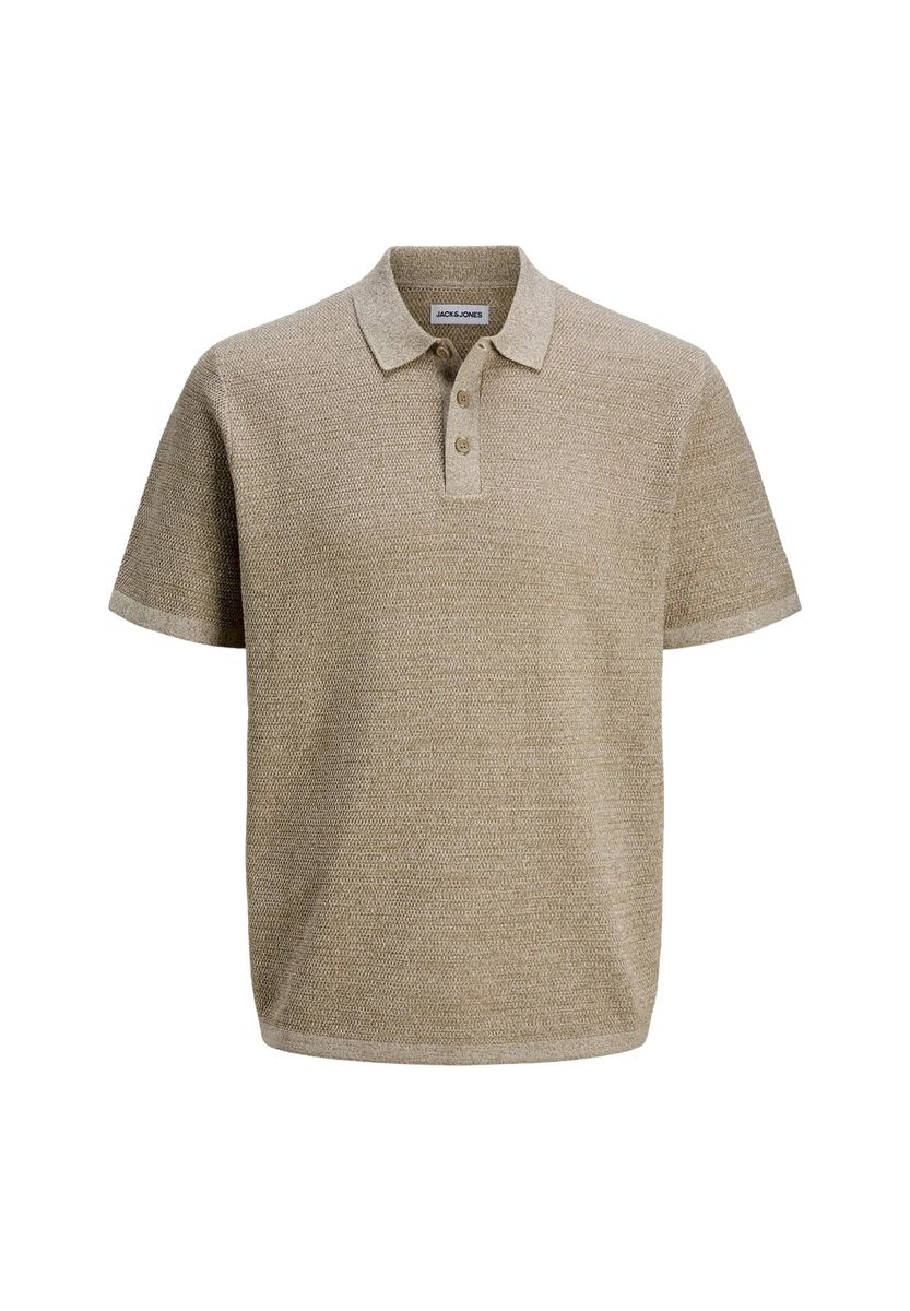 Strukturiertes Strick-Polohemd im Relaxed Fit