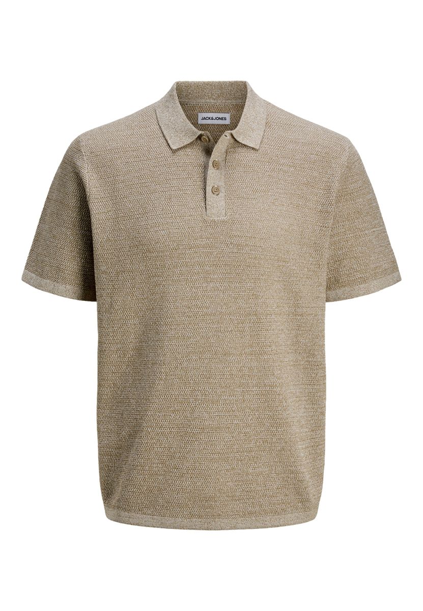 Strukturiertes Strick-Polohemd im Relaxed Fit