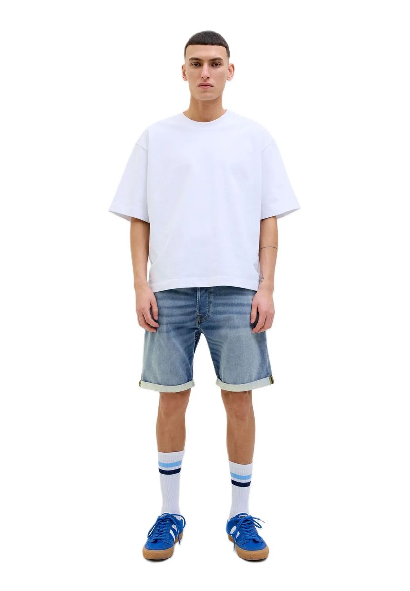 Klassische 5-Pocket Denim Bermuda