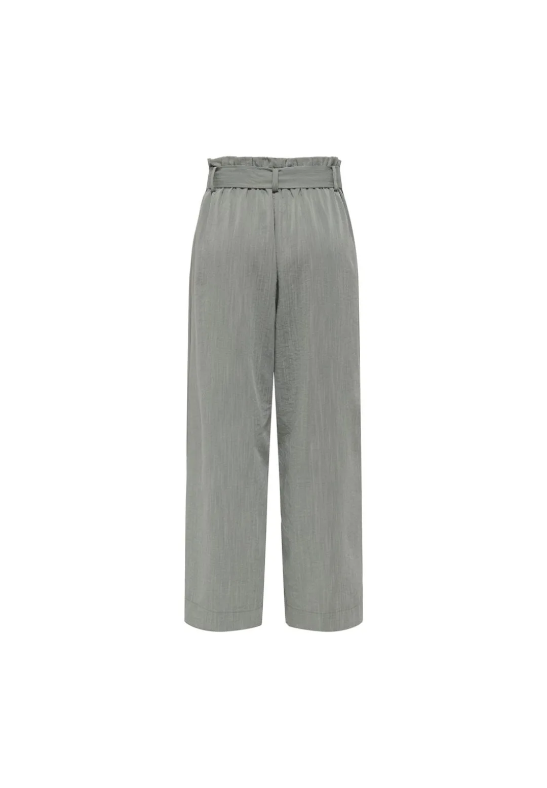 Weite Paperbag-Hose mit hohem Bund