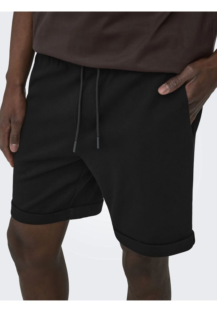 Bequeme Shorts mit Kordelzug