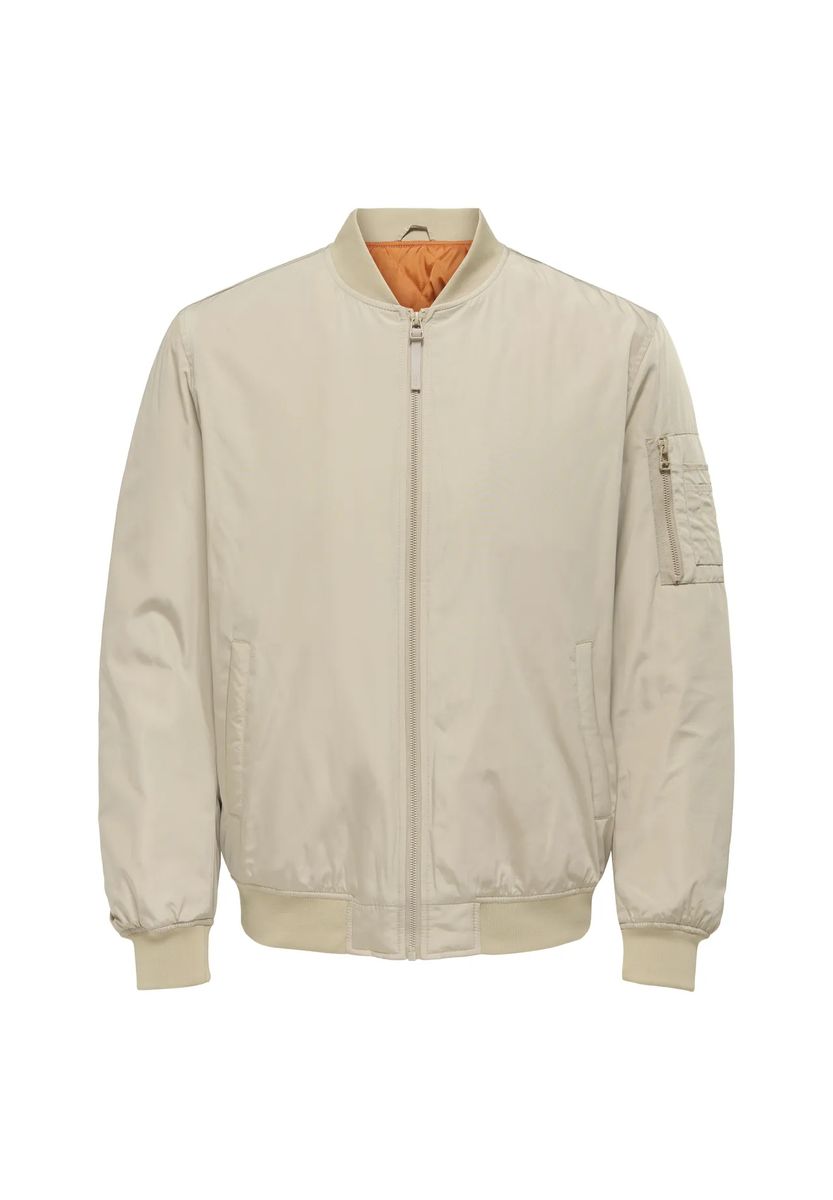 Klassische leichte Bomberjacke