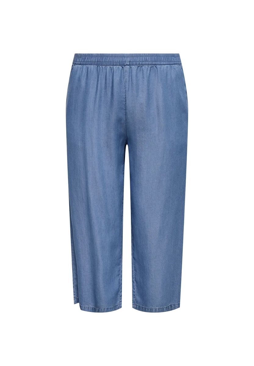 Fließende lockere Wide-Leg-Culotte