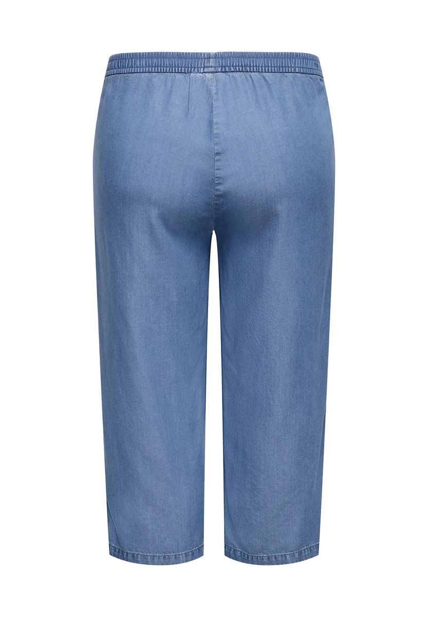 Fließende lockere Wide-Leg-Culotte
