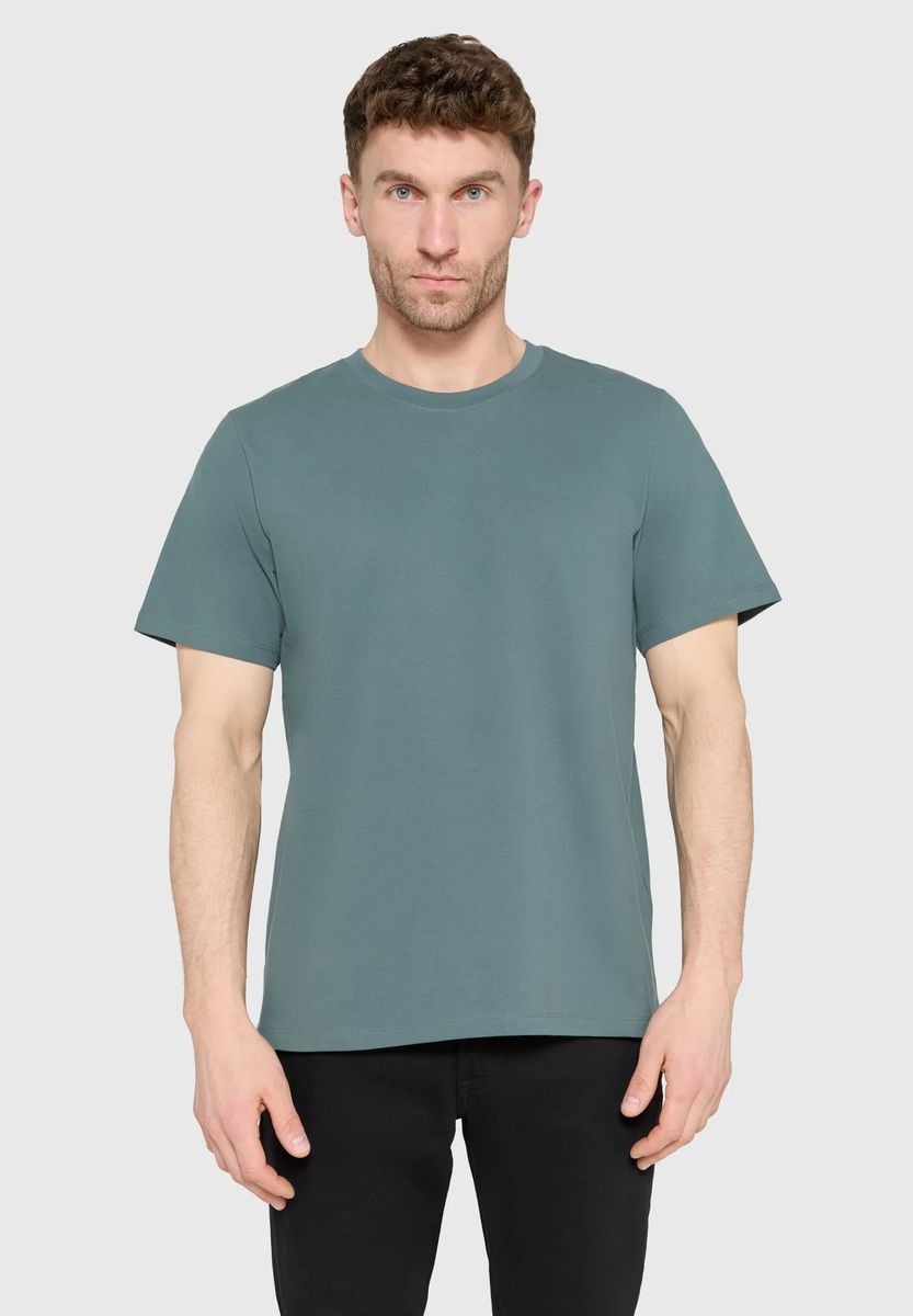 Klassisches T-Shirt mit Rundhalsausschnitt