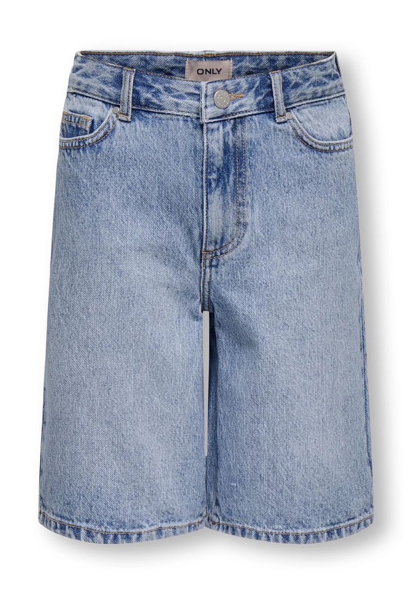 Five-Pocket Denim-Bermuda-Shorts