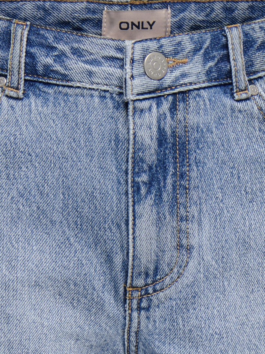 Five-Pocket Denim-Bermuda-Shorts
