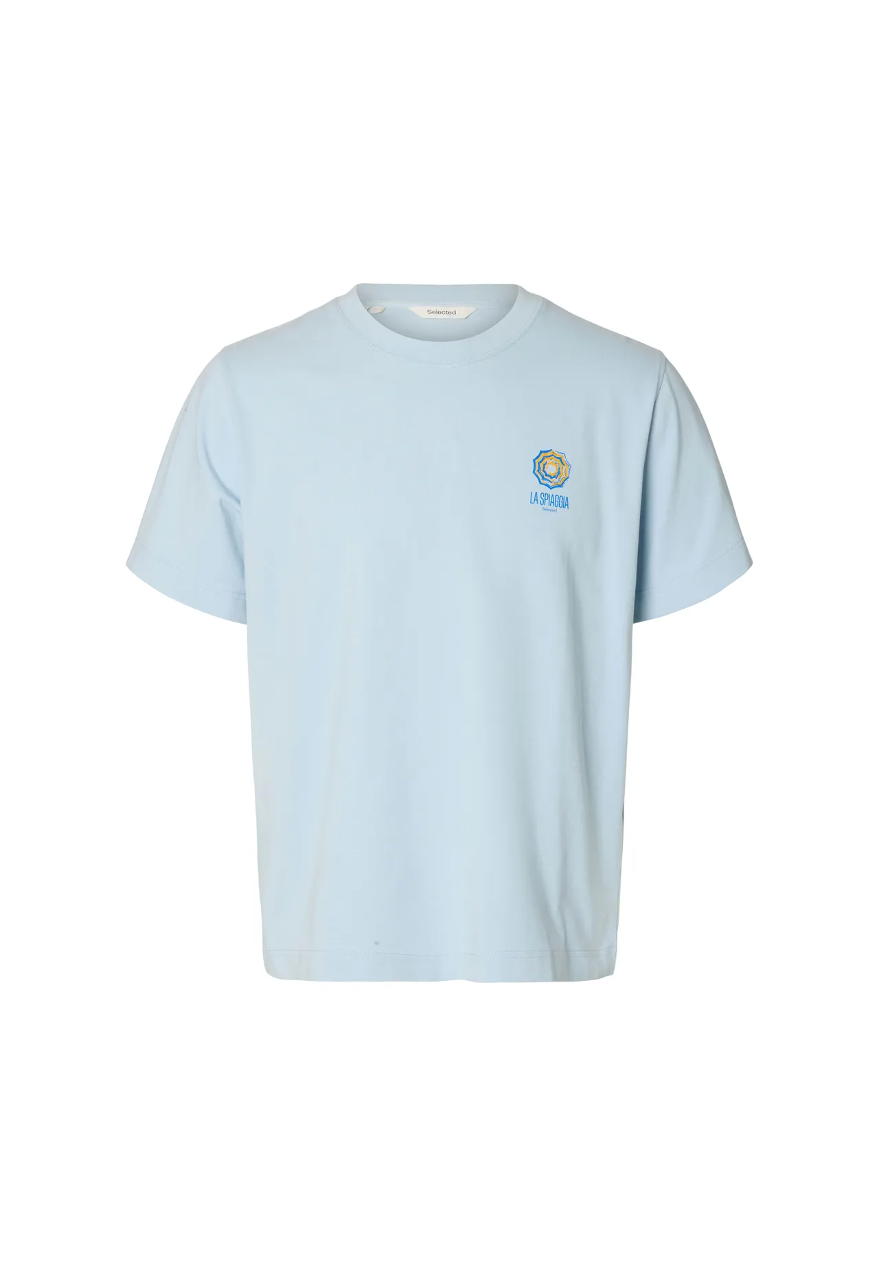 T-Shirt mit Grafik-Sonnenschirm-Print