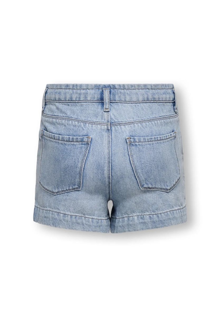 ONLY® Jeans-Shorts Kogcome, Strasssteine, für Kinder, blau, 140