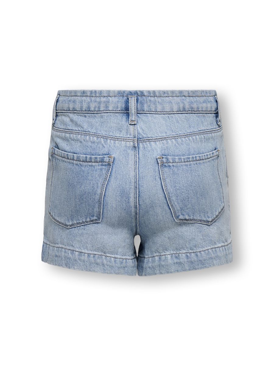 ONLY® Jeans-Shorts Kogcome, Strasssteine, für Kinder, blau, 140