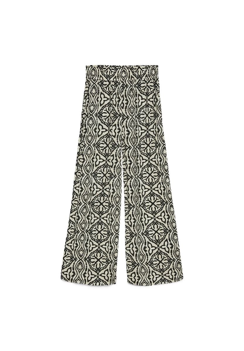 Gemusterte Weite Hose