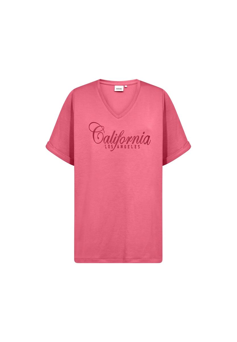 T-Shirt mit California-Schriftzug