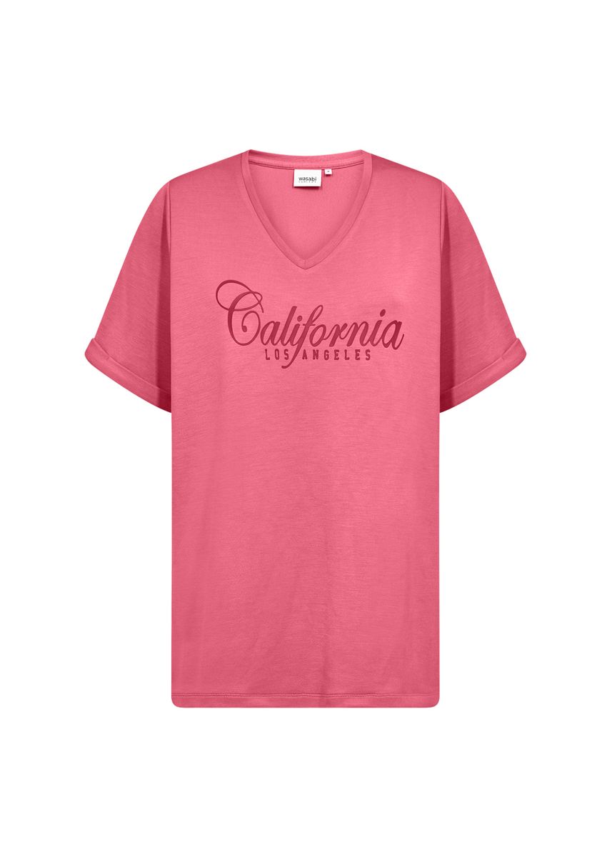 T-Shirt mit California-Schriftzug