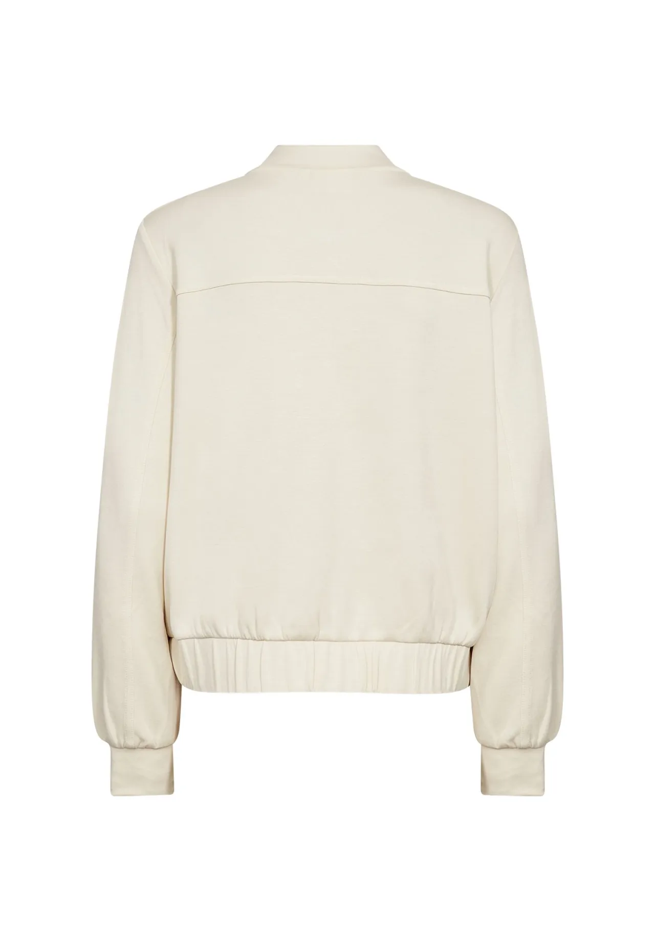 Minimalistisches Sweatshirt mit Druckknöpfen
