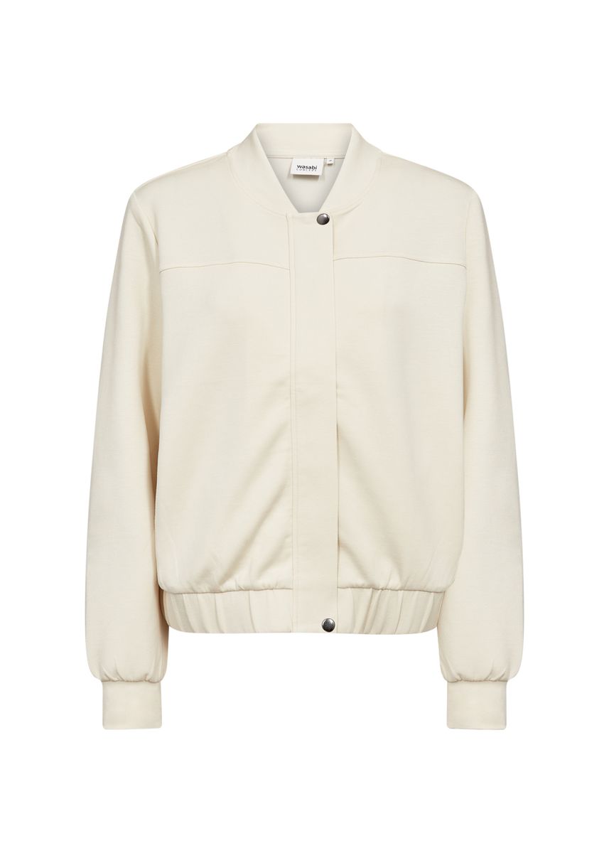 Minimalistisches Sweatshirt mit Druckknöpfen