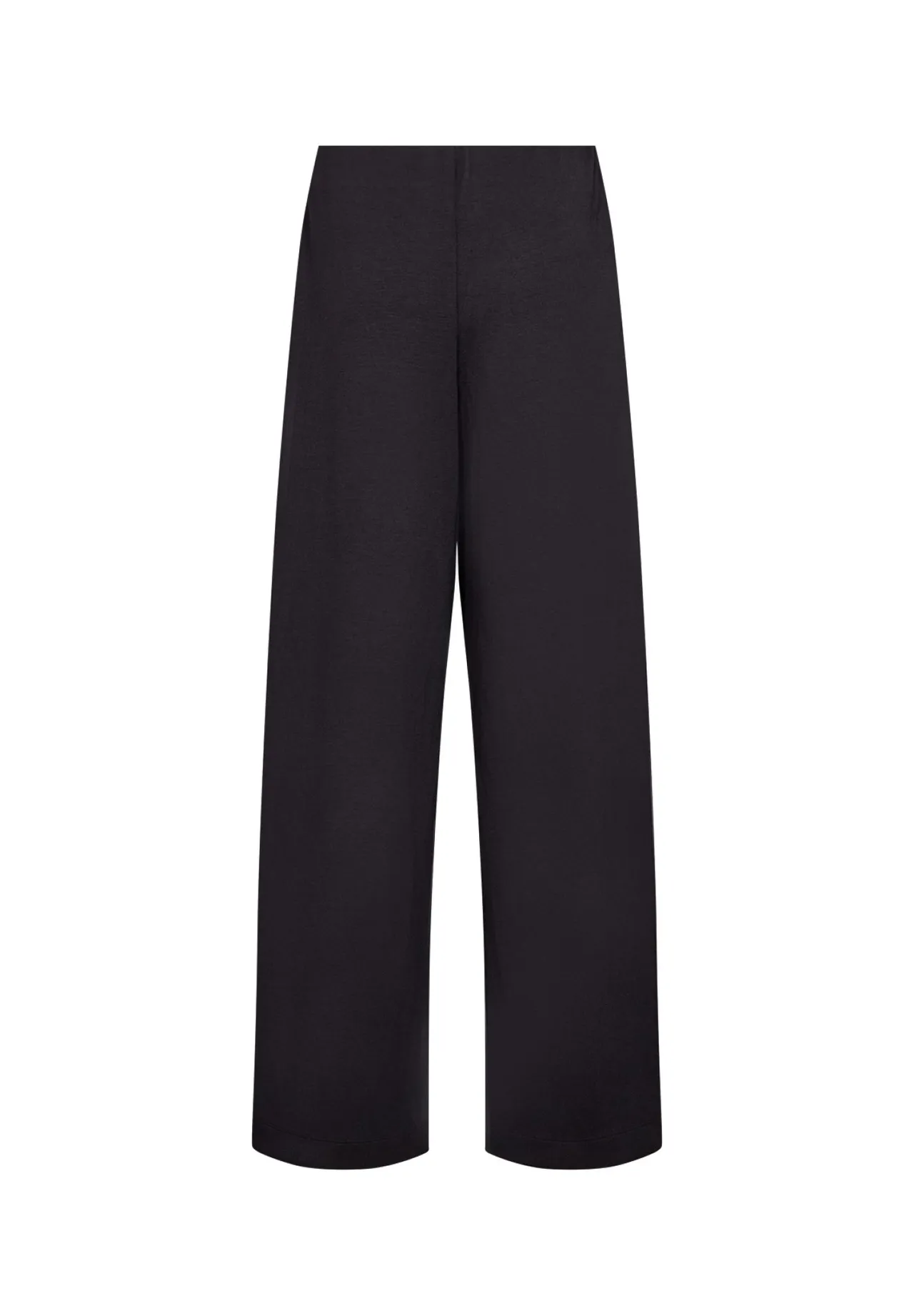 Weite Stoffhose mit Seitenstreifen