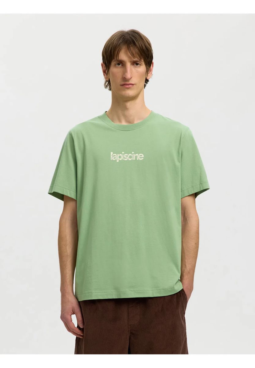 Lässiges Baumwollshirt mit Grafikprint