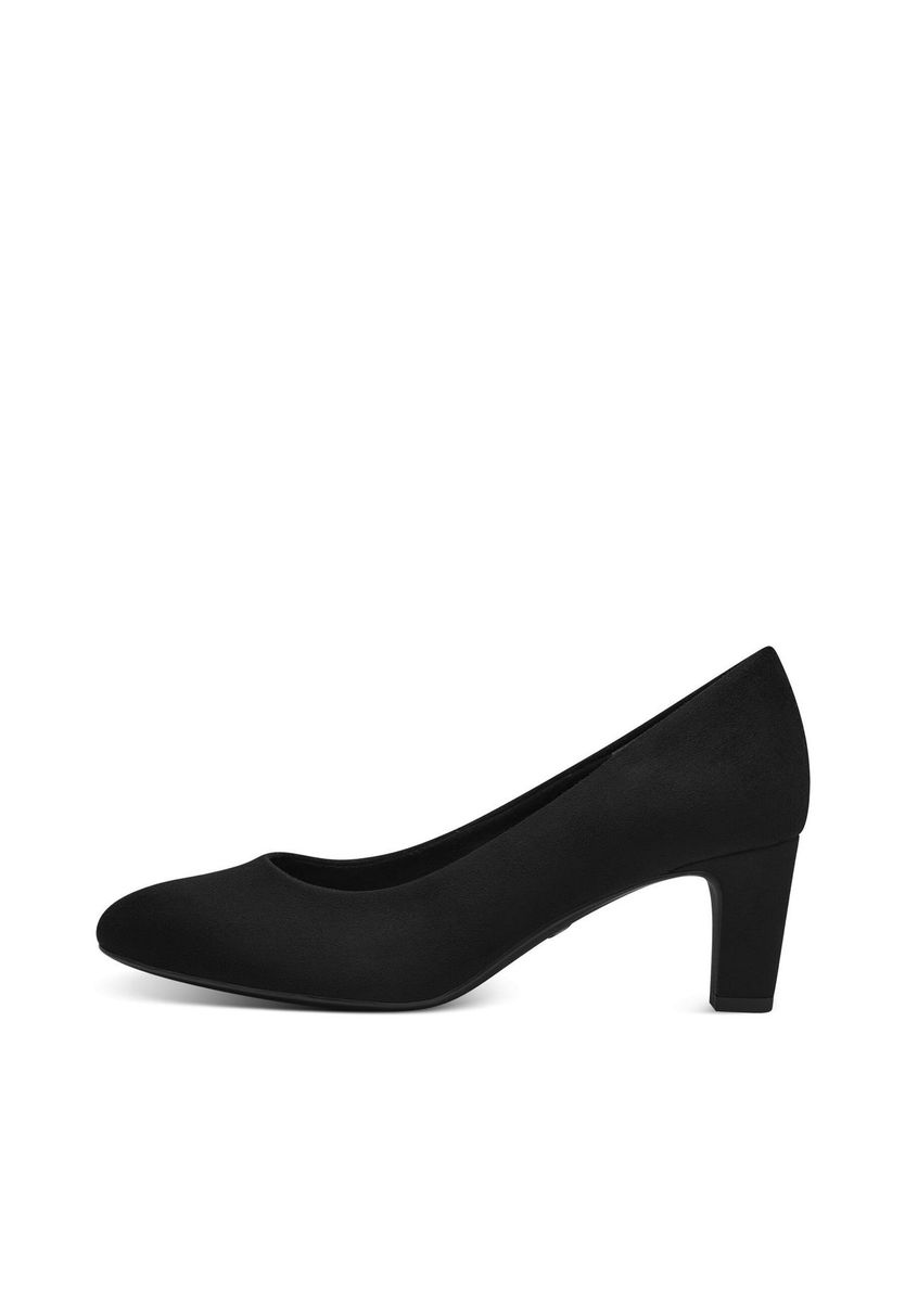 Klassische schwarze Wildleder Pumps