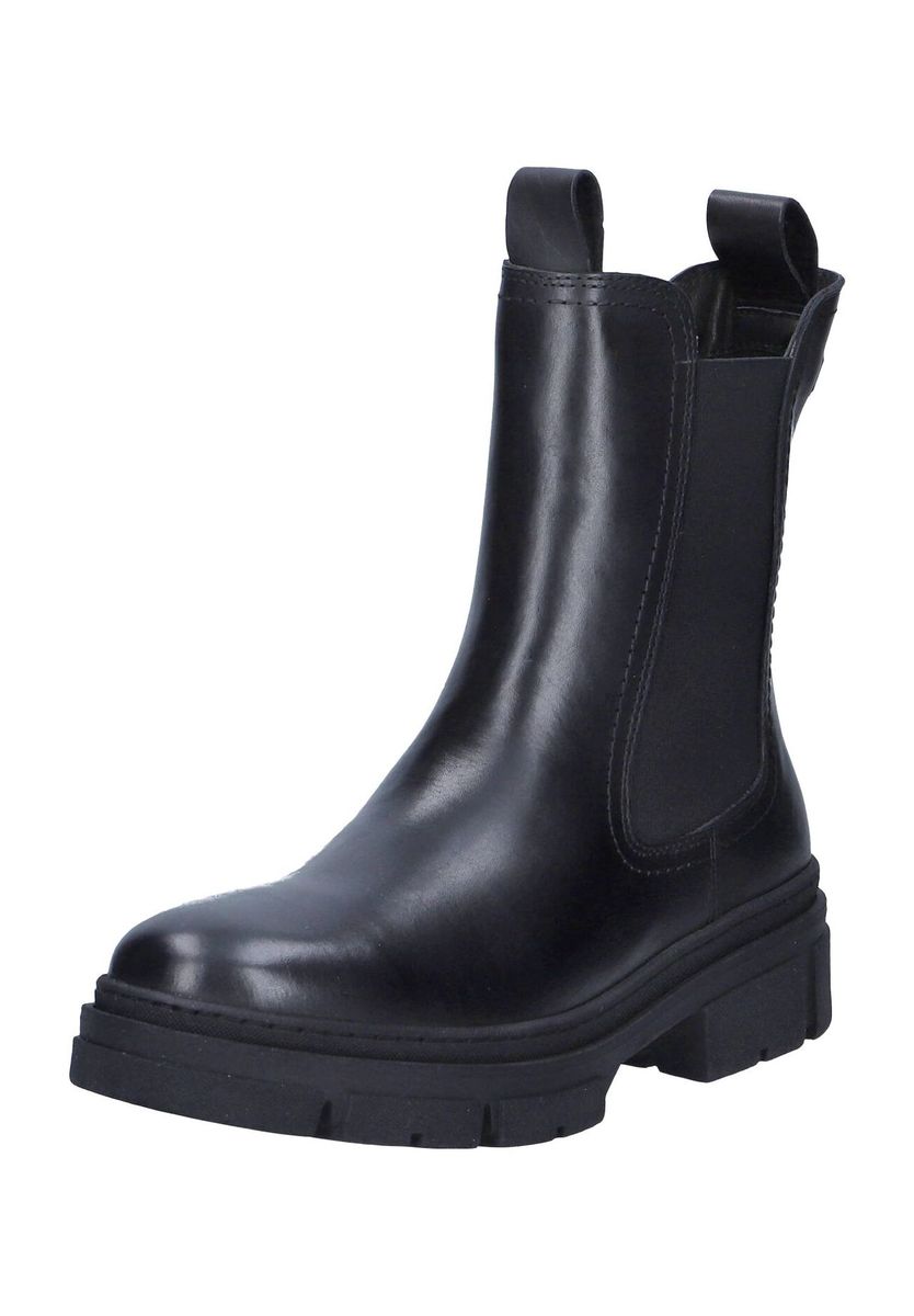Klassische Chelsea Leder Stiefelette