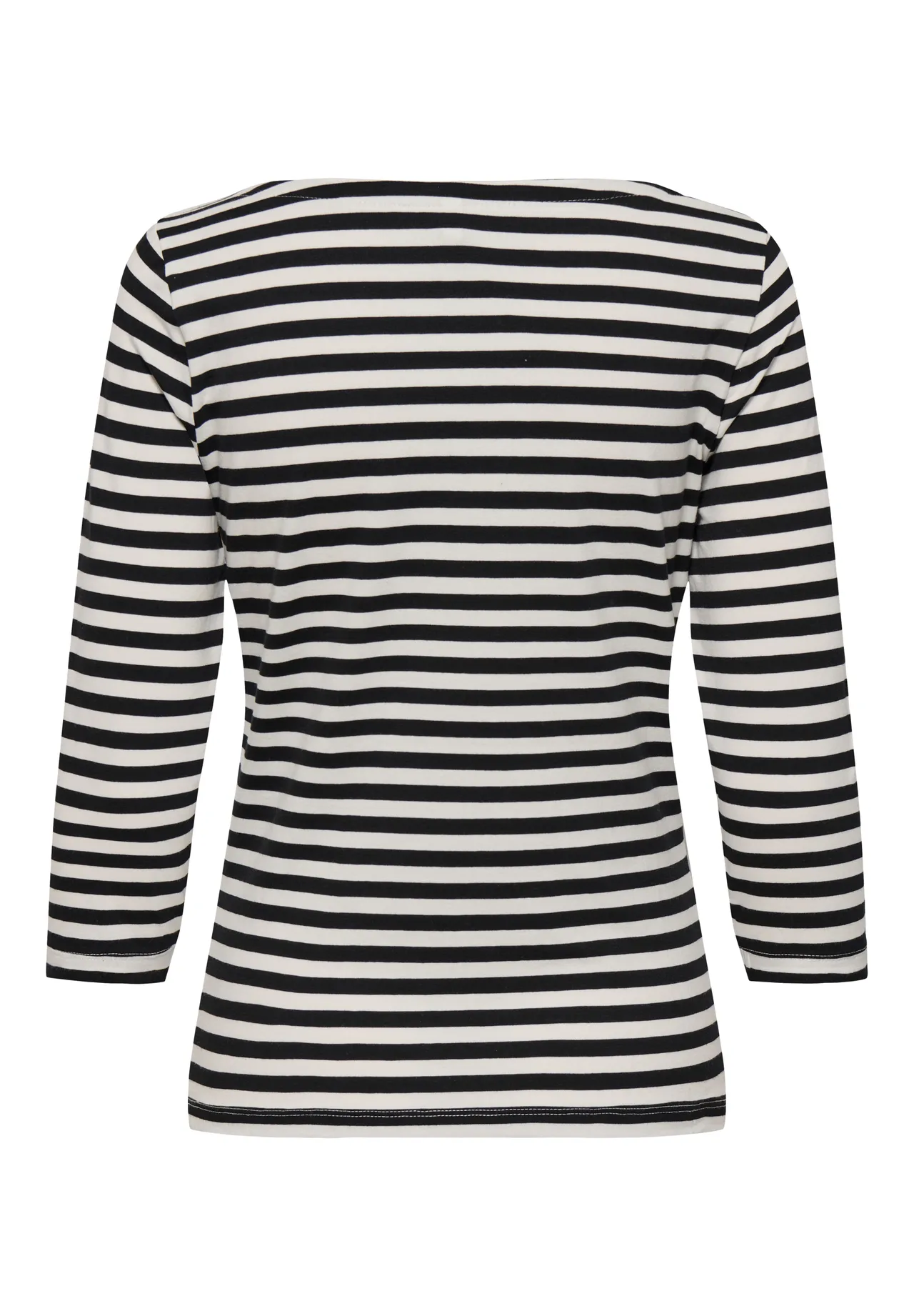 Gestreiftes U-Boot-Shirt mit Herz