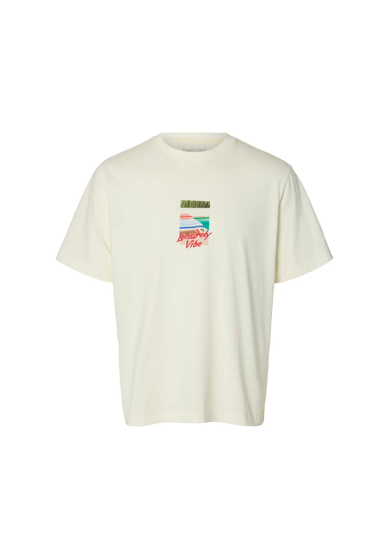 Relaxed T-Shirt mit Vacation-Print