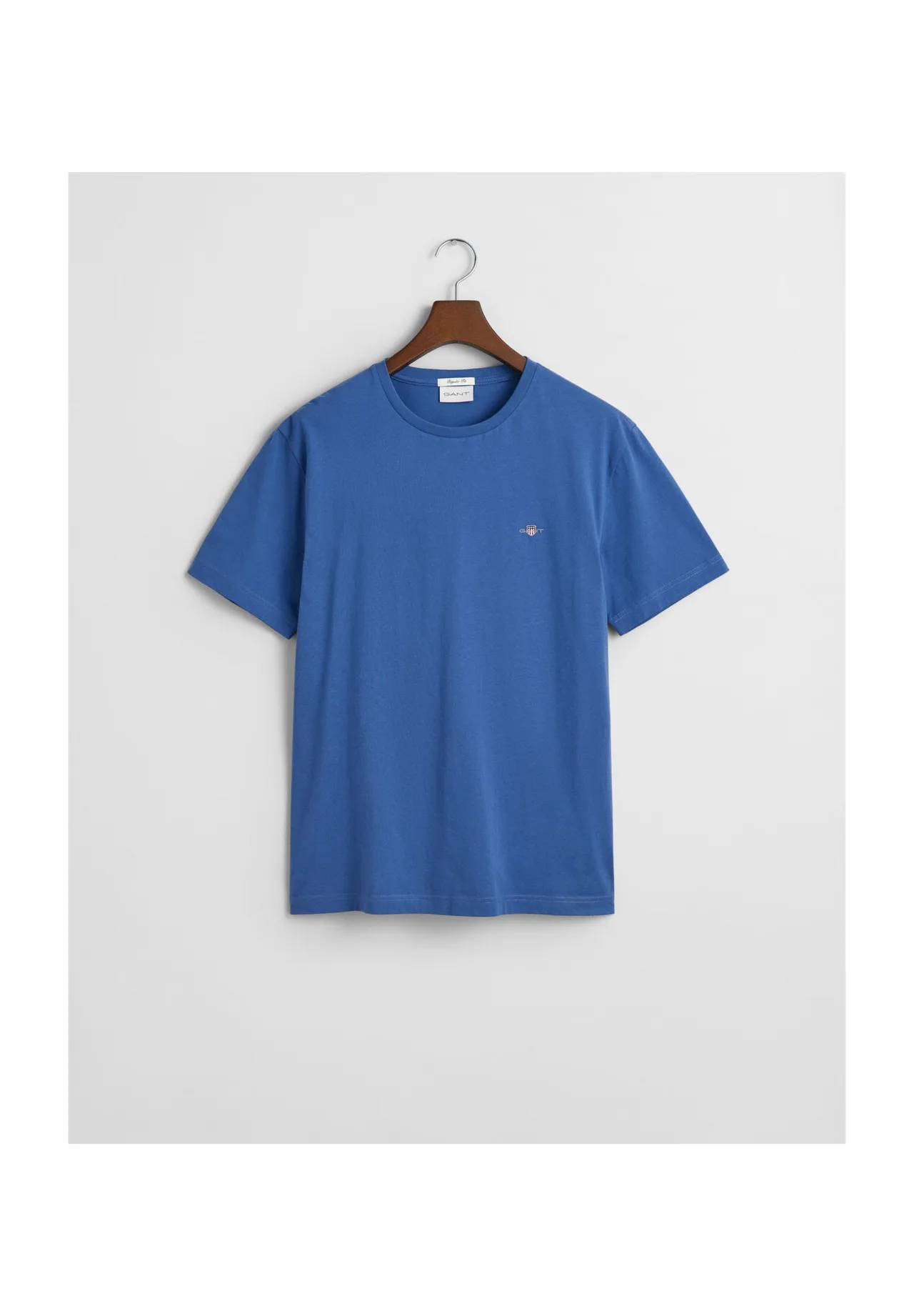 Essentielles Baumwoll-T-Shirt mit Rundhals
