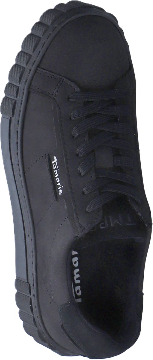 Plateau Sneaker im Leder-Look
