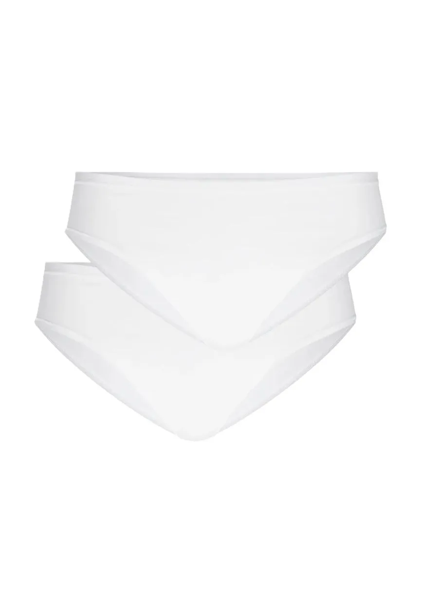 Low-Cut Slips aus Baumwoll-Stretch