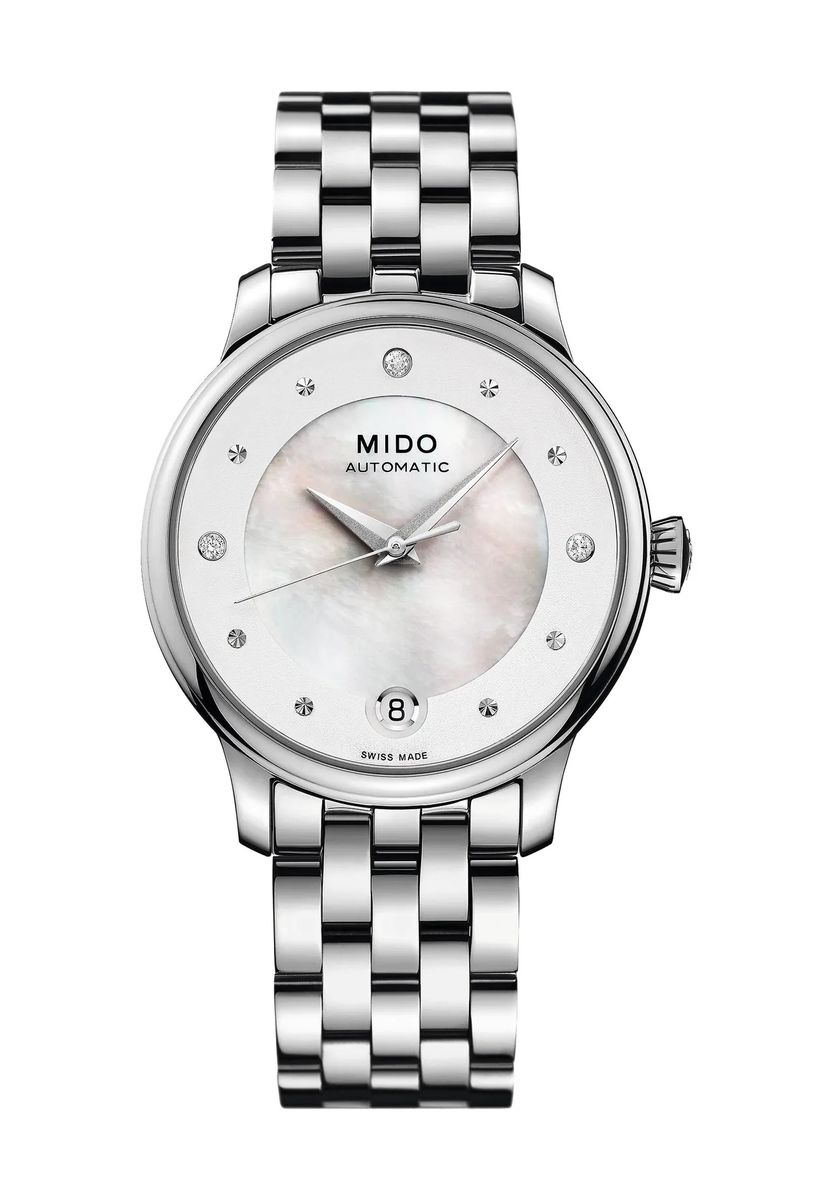 Automatikuhr mit Diamantbesatz