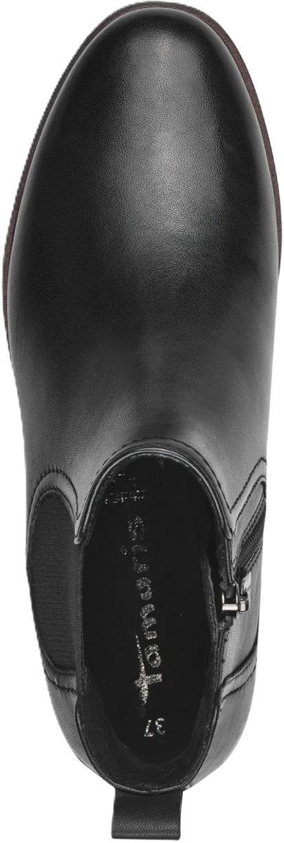 Chelsea-Boots aus Leder mit Profilsohle