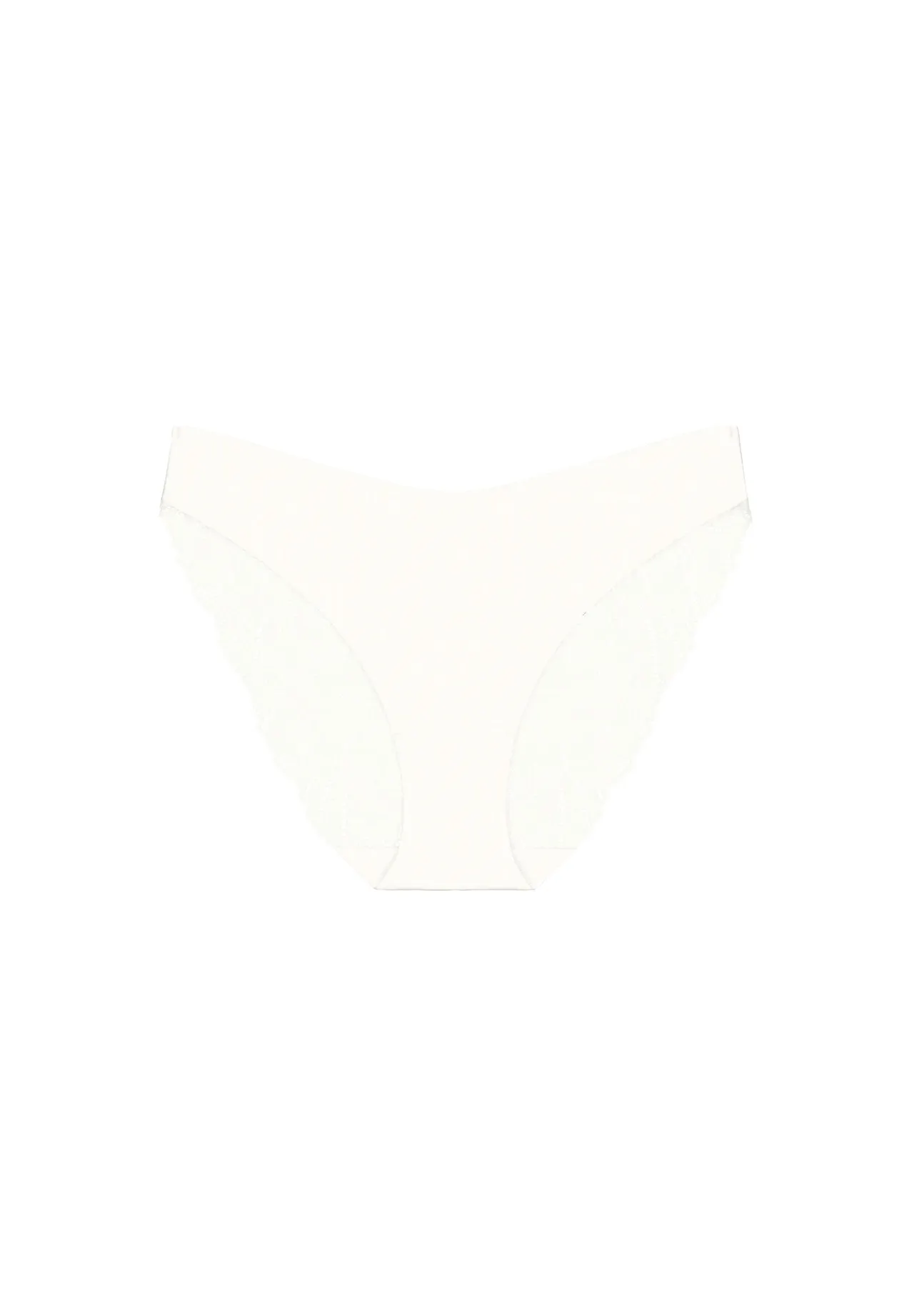 Nahtloser Slip mit Spitzendetails