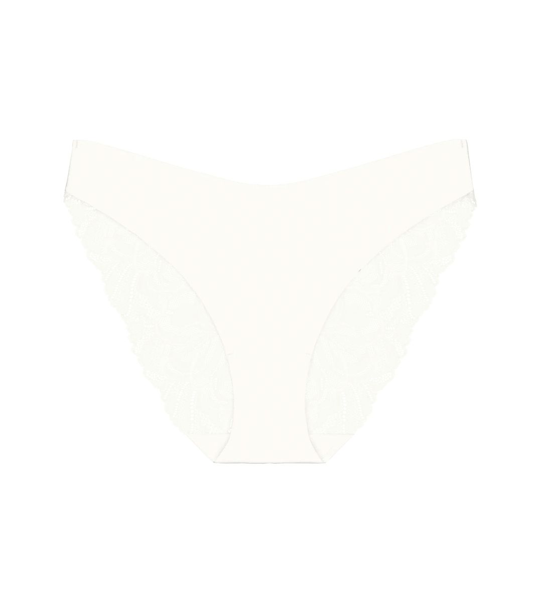 Nahtloser Slip mit Spitzendetails