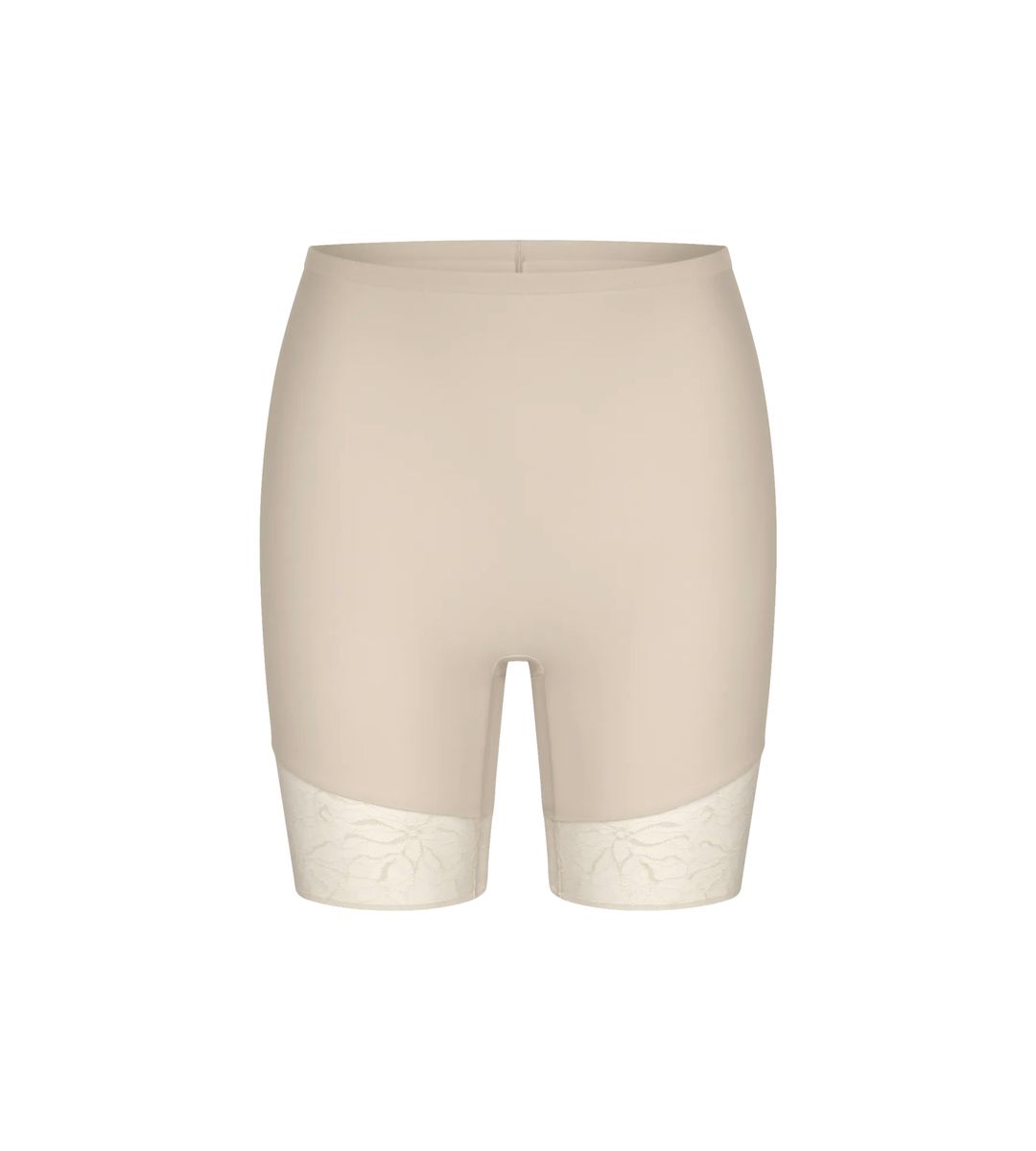 Shaping-Shorts mit Spitzenabschluss