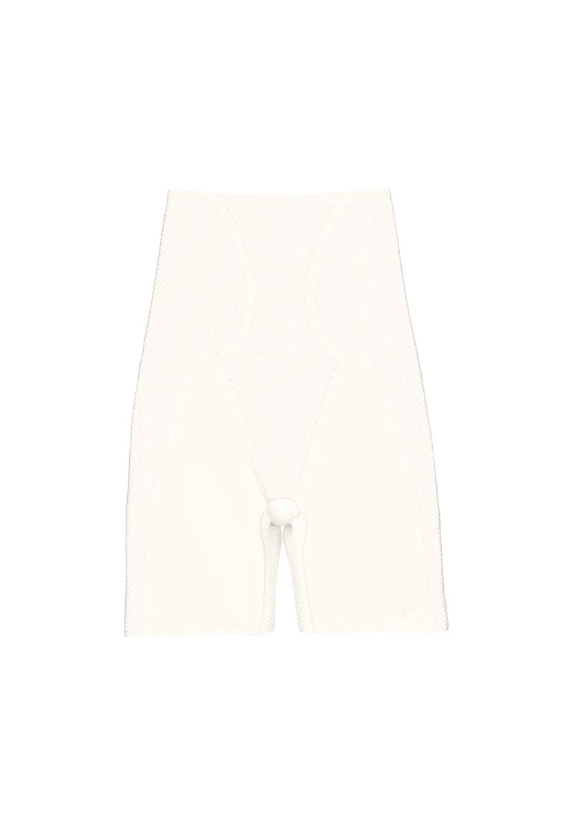 Hochtaillierte nahtlose Formshorts